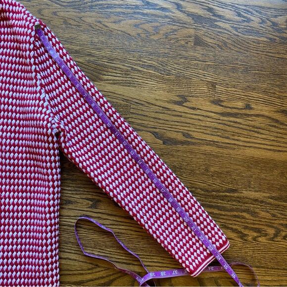 Talbots Pure Merino Wool Open Front Cardigan womens L 100% merino wool red - Picture 13 of 14